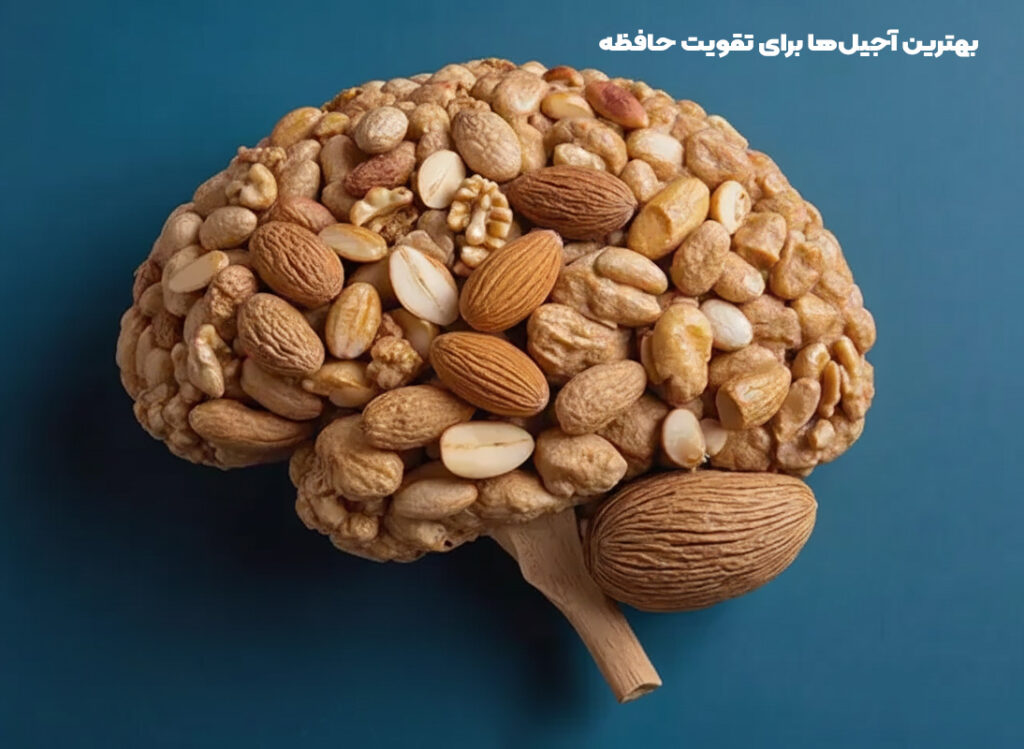 آجیل برای تقویت حافظه